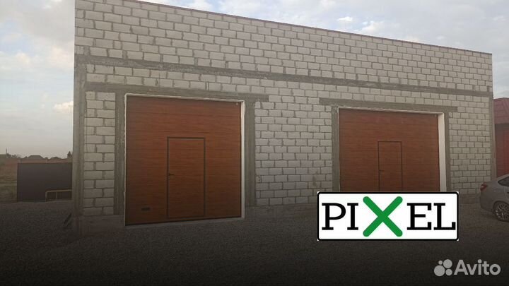 Секционные ворота