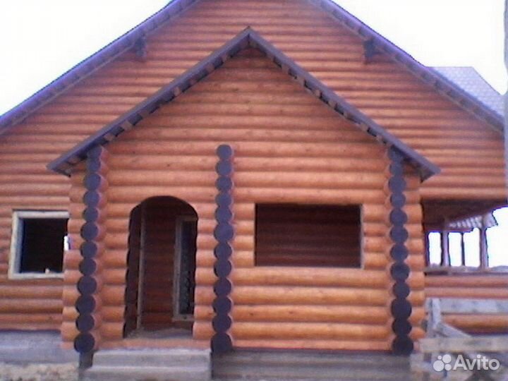 Срубы домов и бань