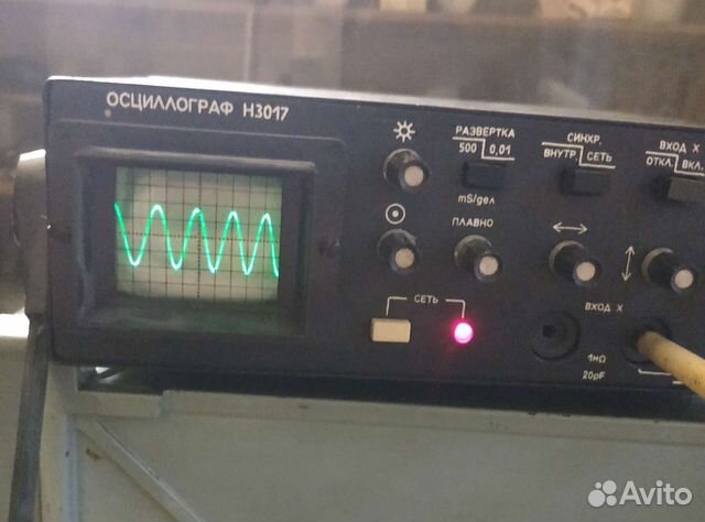 Осциллограф н3017 купить в Москве | Электроника | Авито