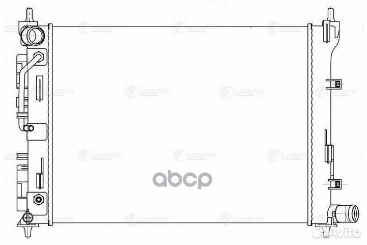 LRC 081L5 радиатор системы охлаждения Hyundai