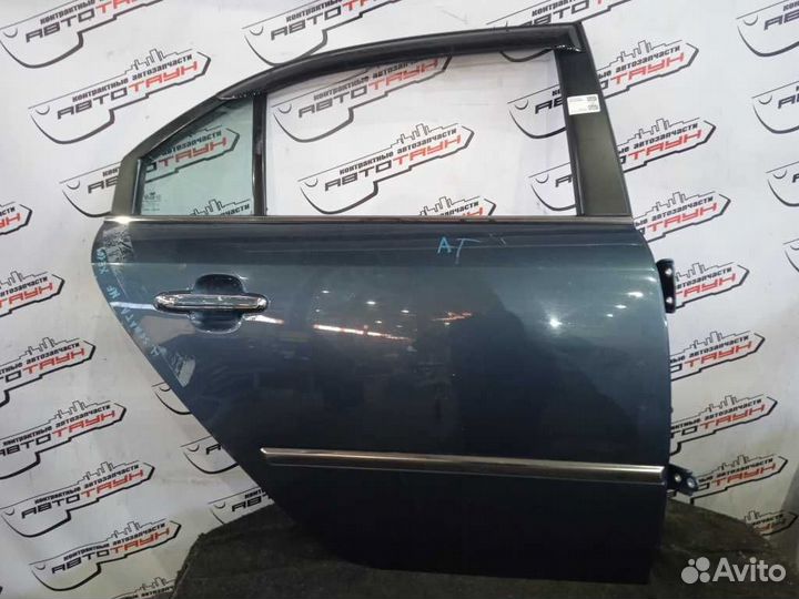 Дверь hyundai sonata NF задняя правая синий, D3 XE