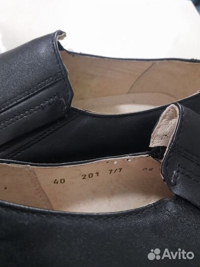 Туфли мужские военные офисные. Р 39