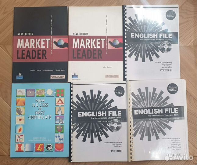 Учебники Market Leader, English File