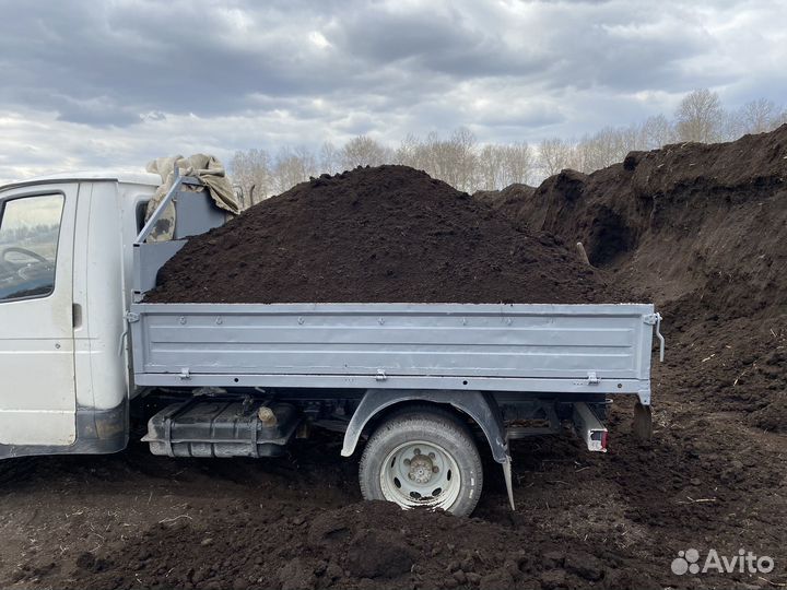 Торф,перегной чернозем