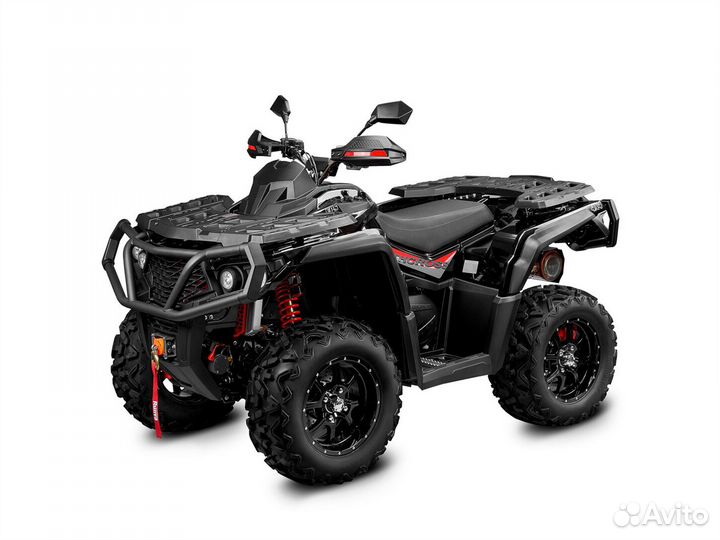 Квадроцикл Aodes Pathcross ATV650S EPS черный Витрина