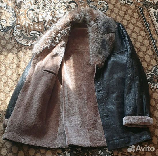 Дублёнка мужская