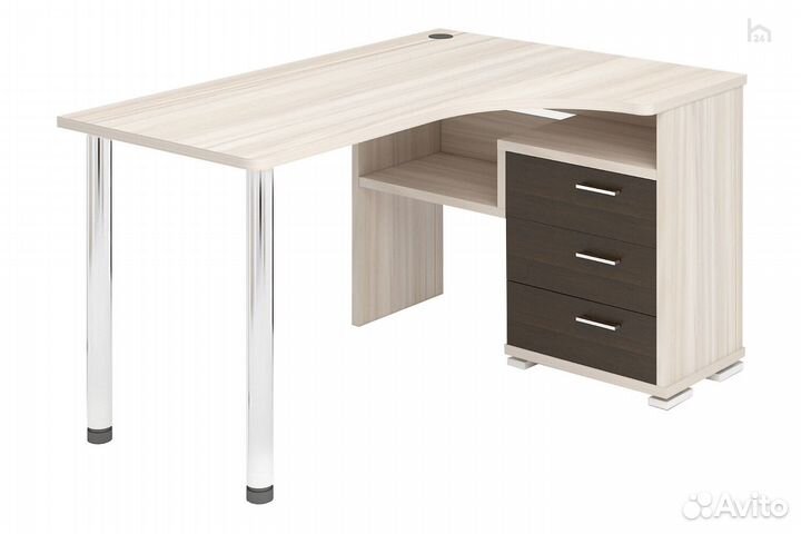 Стол компьютерный угловой правый Домино