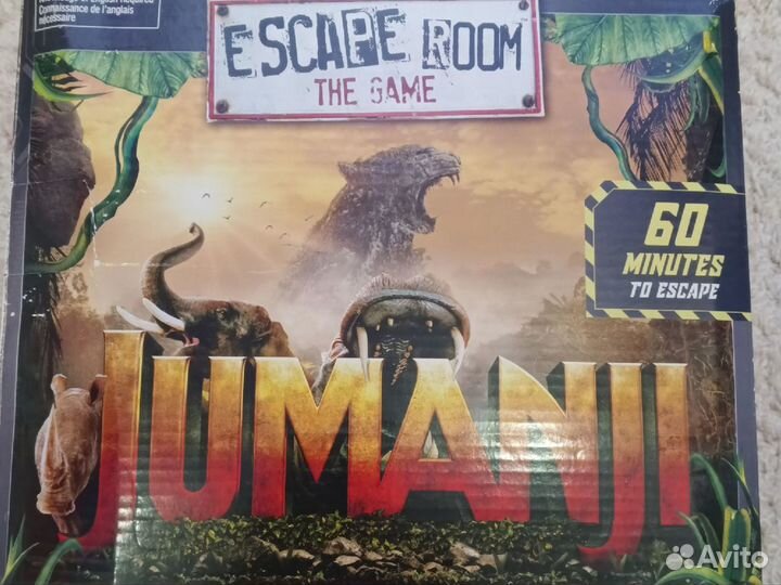 Настольная игра Cardinal Games Jumanji Escape Room