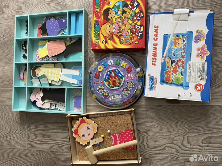 Пакет развивающих игрушек