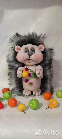 Ëж, интерьерная игрушка