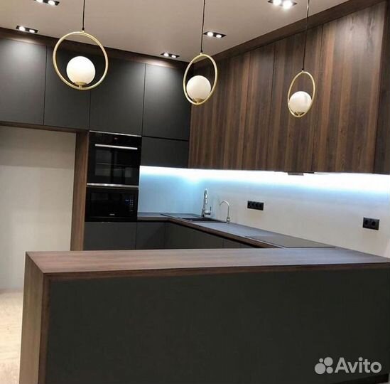 Кухня на заказ с установкой