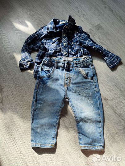 Пакет одежды для мальчика 80 86