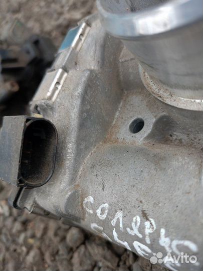 Дроссельная заслонка Hyundai Solaris G4FA G4FC