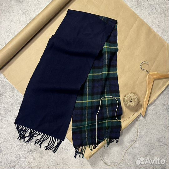 Шерстяной шарф John Hanly Tartan Ирландия