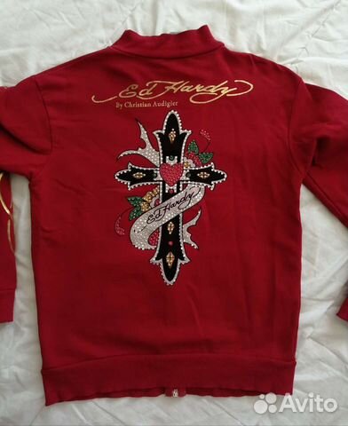 Ed hardy олимпийка куртка