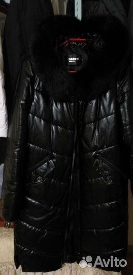 Пальто кожа Esocco