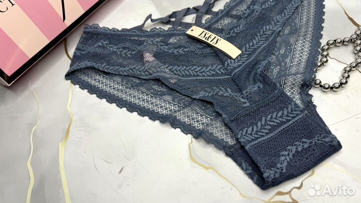 Victoria secret трусы новые кружево 42-44