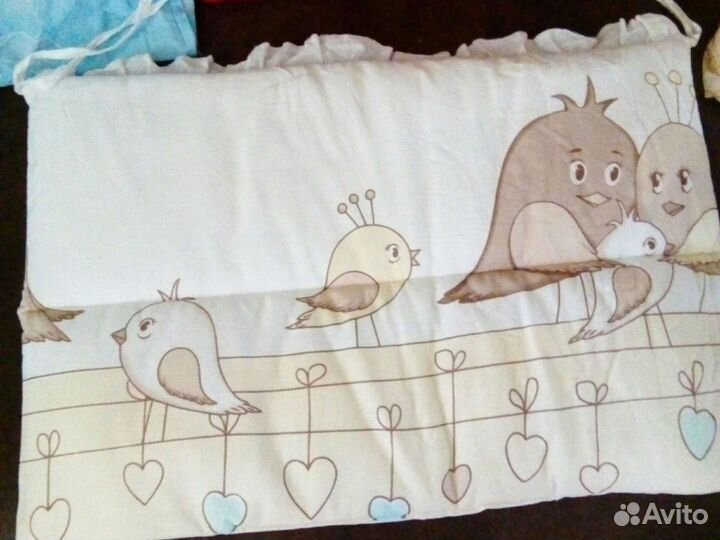 Бортики в кроватку