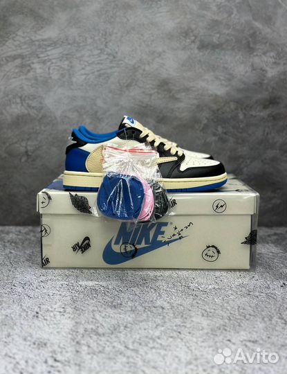 Кроссовки Nike Air Jordan 1 Low x travis scott