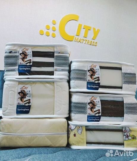 Матрас 140х200, 160х200, 180х200 от производителя