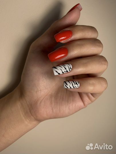 Маникюр гель лак
