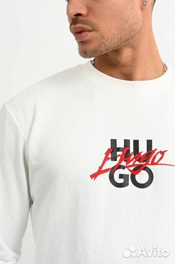 Свитшот hugo 3 цвета, размеры 46-54