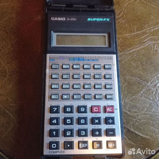 Калькулятор винтажный casio fx-100d super fx japan