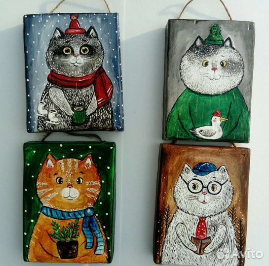 Деревянное панно