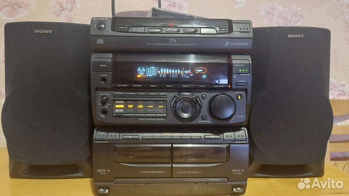 Музыкальный центр sony HCD-H771