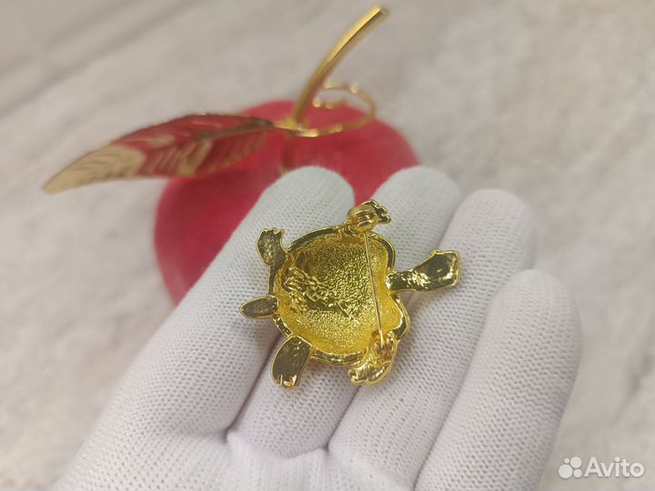 Брошь булавка морская черепаха