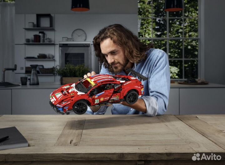 Конструктор 50007 Ferrari 488 GTE Lego 42125