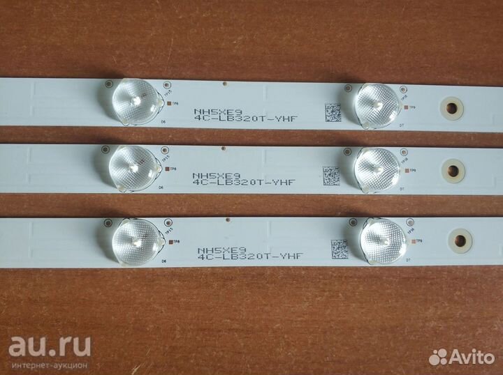 Комплект подсветки, тв telefunken tf-led32s29t2