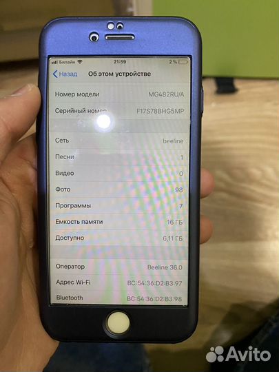 iPhone 6, 16 ГБ