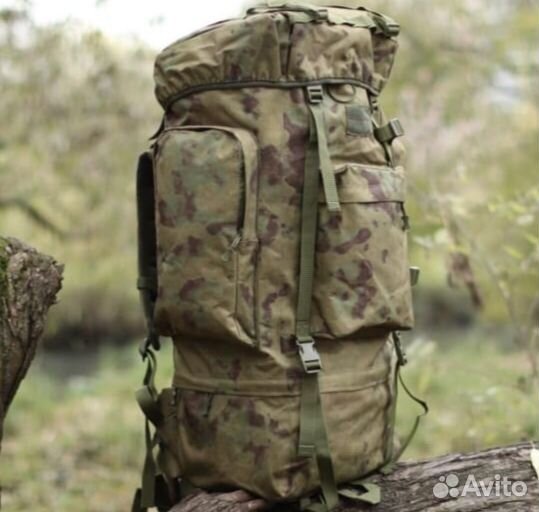 Рюкзак с усиленными швами непромокаемый 70-100 л