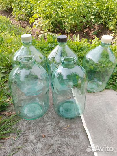 Банка 10 литров стеклянная