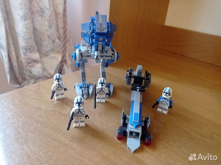 Lego star wars клоны 501 легиона