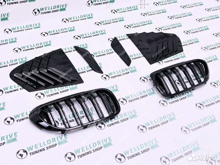 Жабры и решетки радиатора M стиль BMW 5 G30