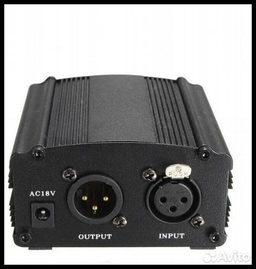 Конденсаторный микрофон BM-800 + фантомное питание