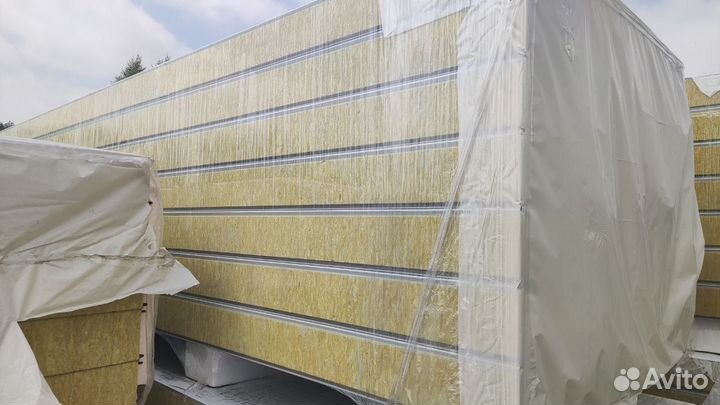 Сэндвич-панели для зданий от 120м2