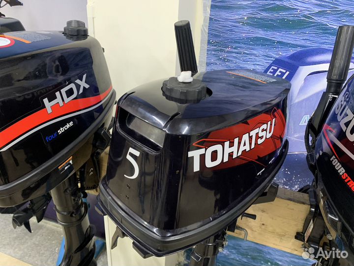 Лодочный мотор Tohatsu M5BDS Б/У