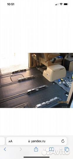 Хундай гранд старекс, салазки 2/3 ряд