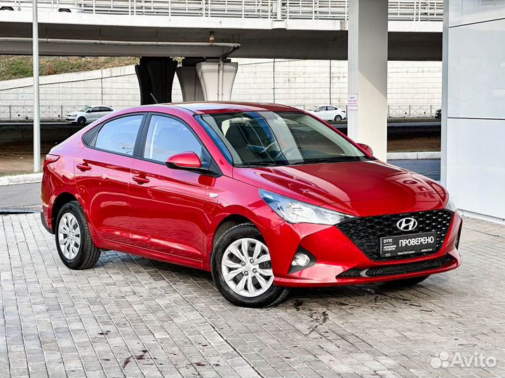 Hyundai Solaris 1.4 AT, 2021, 41 333 км