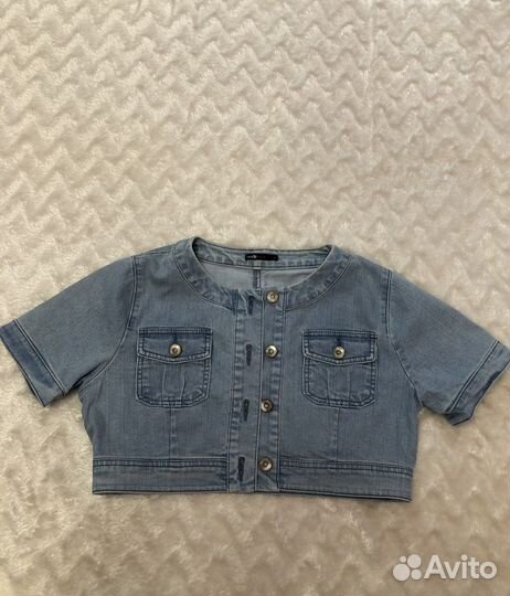 Джинсовое болеро oodji