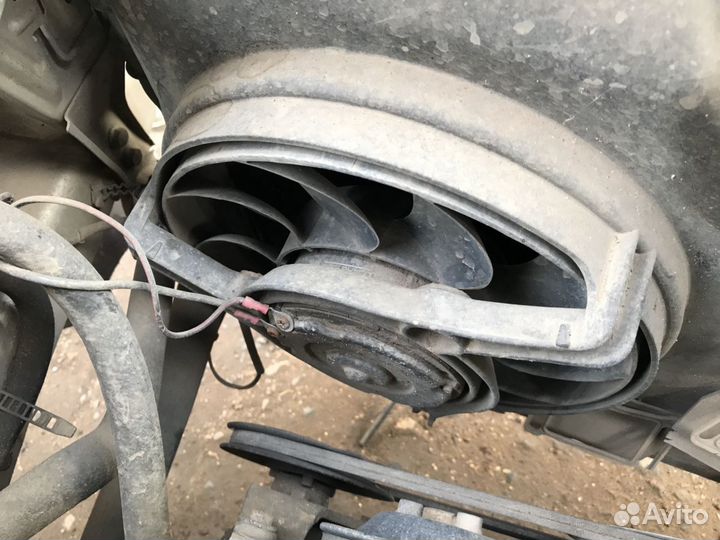 Ауди 100 а6 45кузов вентилятор радиатора