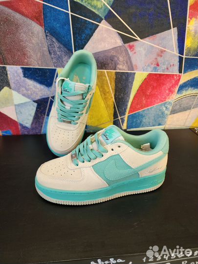 Кроссовки Nike Air Force 1 Tiffany