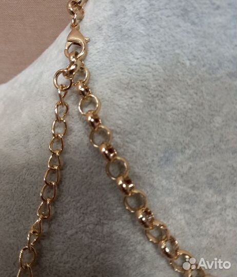 Колье бижутерия новое