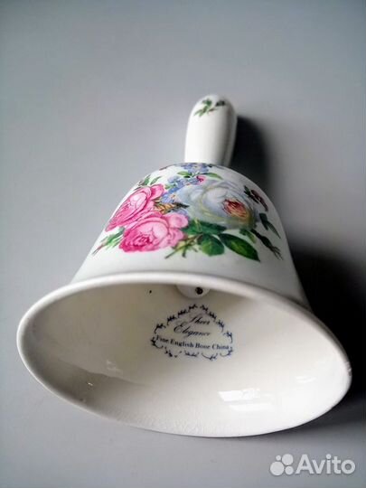 Колокольчик, фарфор, винтаж, Coalport, Англия