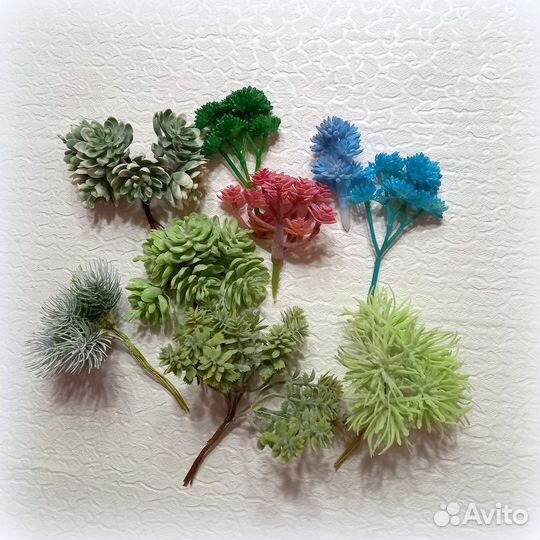 Суккуленты искусственные для творчества