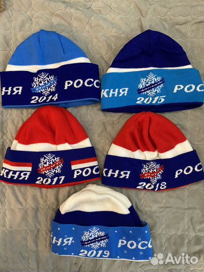 Шапка лыжня россии