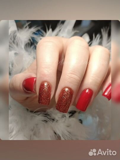 Маникюр, покрытие гель-лаком, наращивание